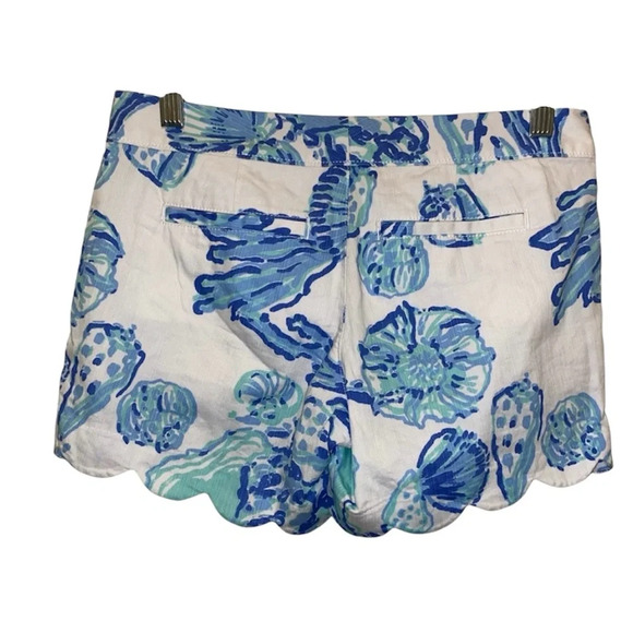 Lilly Pulitzer Buttercup Scalloped Short 00 - Picture 8 of 8